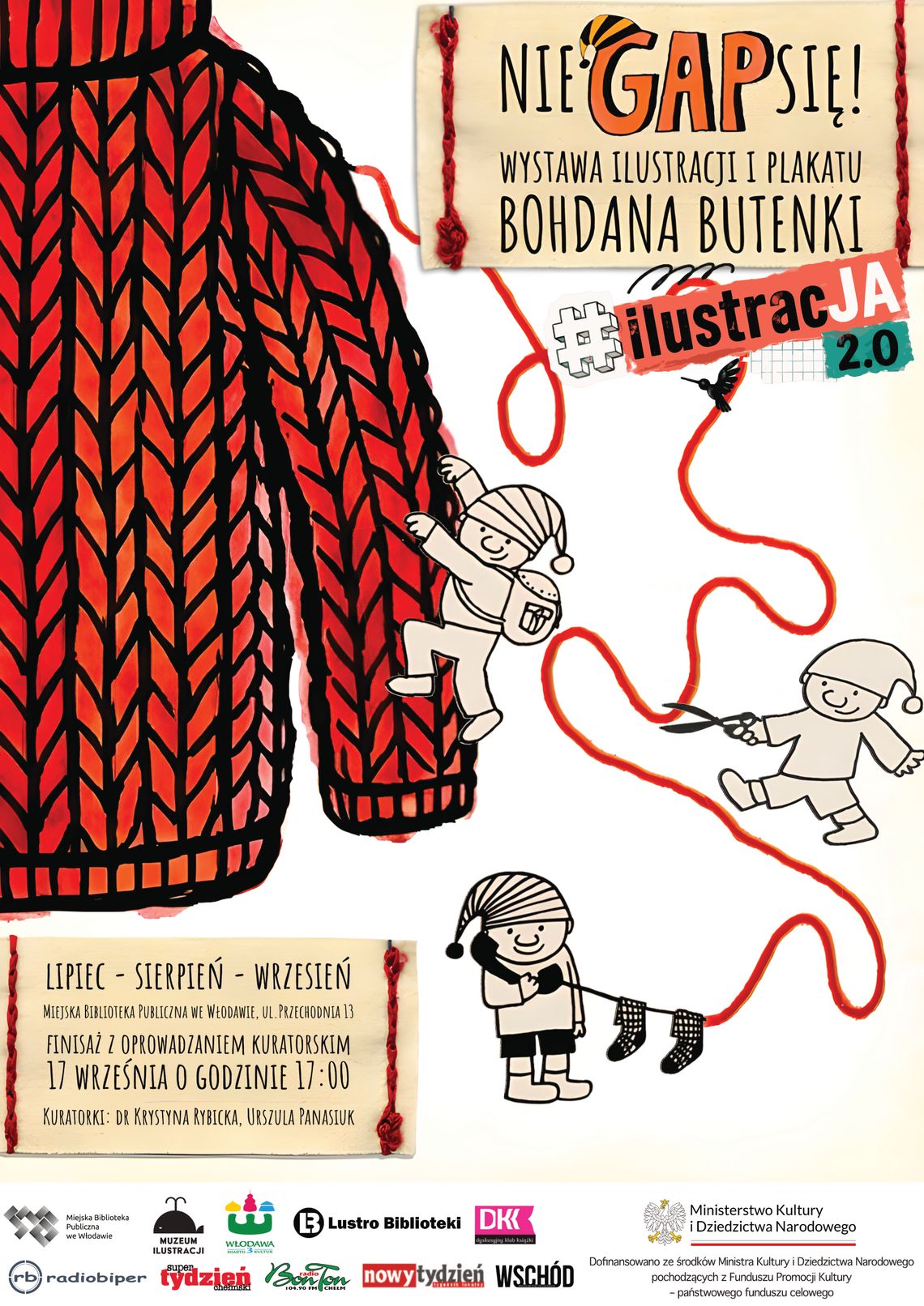 BLIŻEJ KULTURY (odc. 466) - "Projekt IlustracJA" trumfuje we Włodawie Wystawa "Nie gap się!" we włodawskiej Bibliotece.