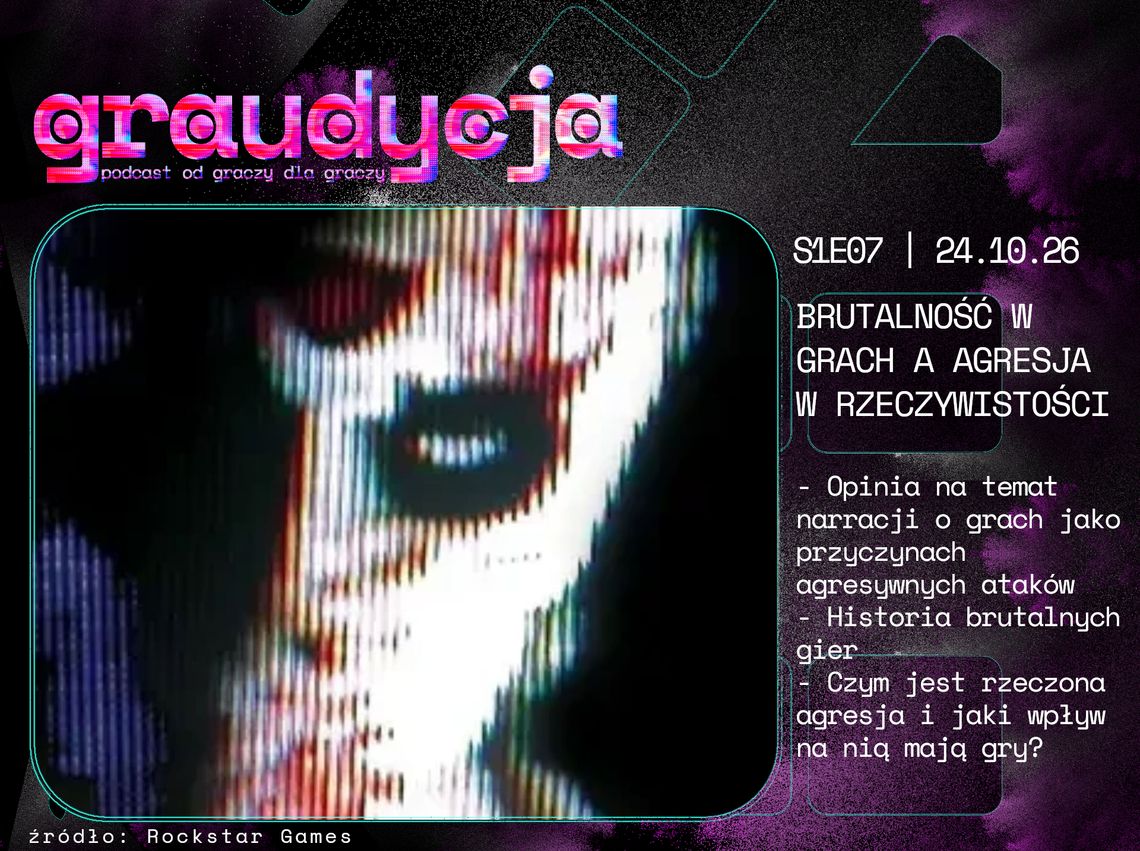 Brutalność w grach a agresja w rzeczywistości | S1E07 | GRAUDYCJA