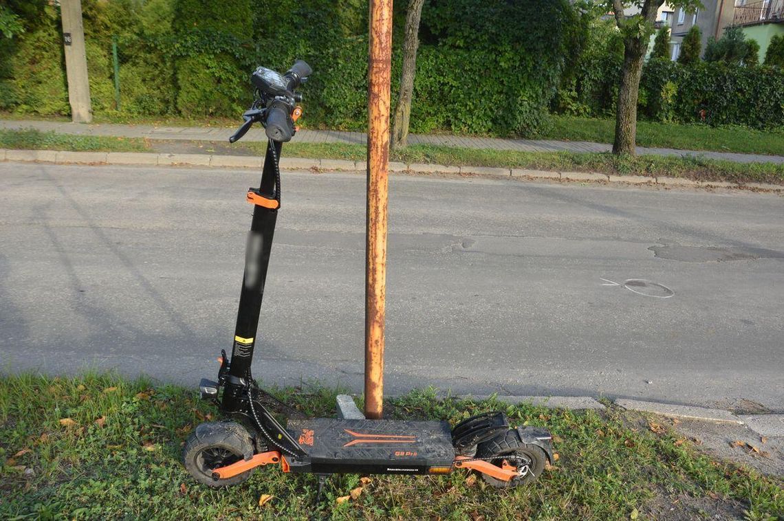 Chełm. 13-latka przewróciła się na hulajnodze elektrycznej. Z obrażeniami ciała trafiła do szpitala