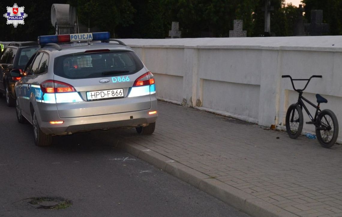 Chełm: 15-letni rowerzysta wpadł pod koła samochodu na ul. Lwowskiej