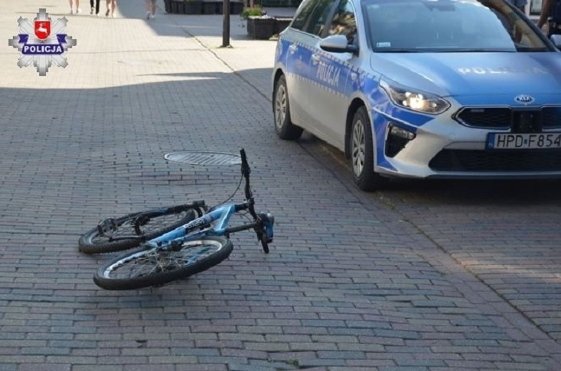 Chełm: 16-latek potrącił rowerem starszą kobietę