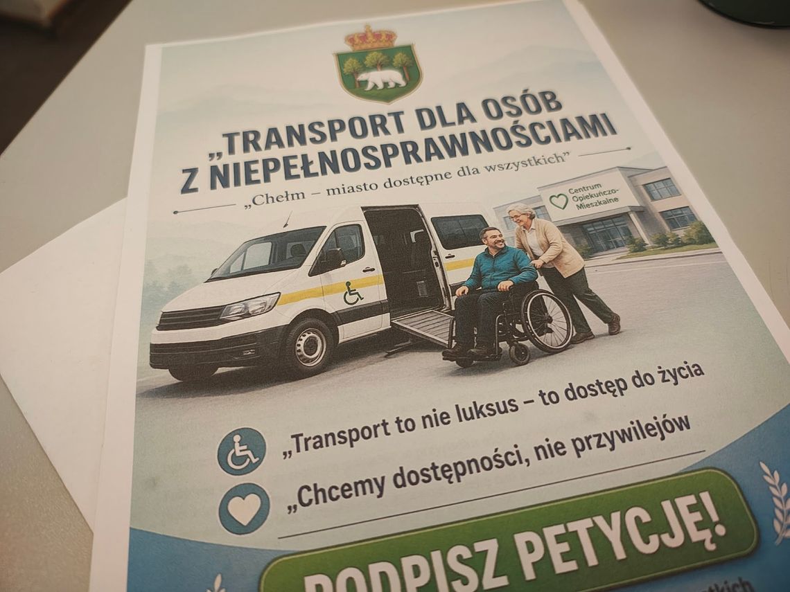 Chełm dla wszystkich - Inkluzywny transport dla niepełnosprawnych