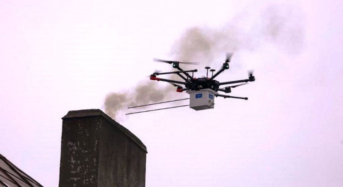 Chełm: Dronem w smog