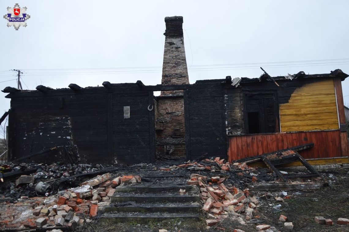 Chełm: Mężczyzna zginął w pożarze domu w Pawłowie