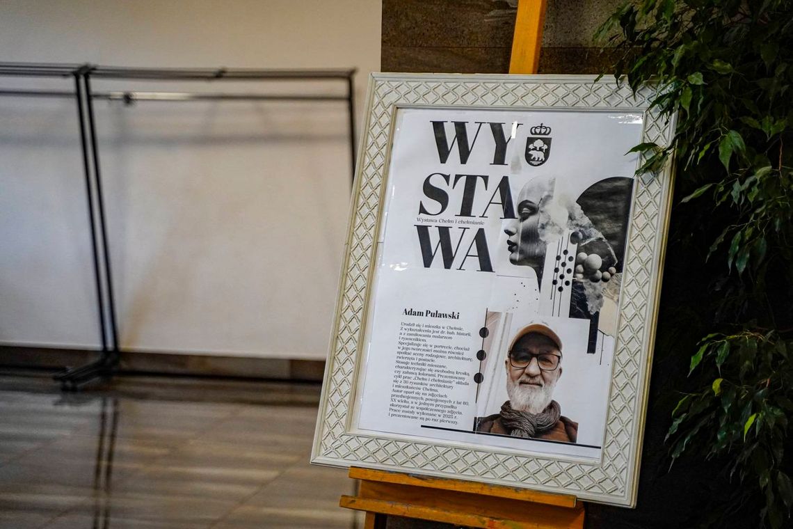Chełm "nakreślony" przez Adama Puławskiego. Przez sztukę o historii miasta. Chełm "nakreślony" przez Adama Puławskiego. Przez sztukę o historii miasta.