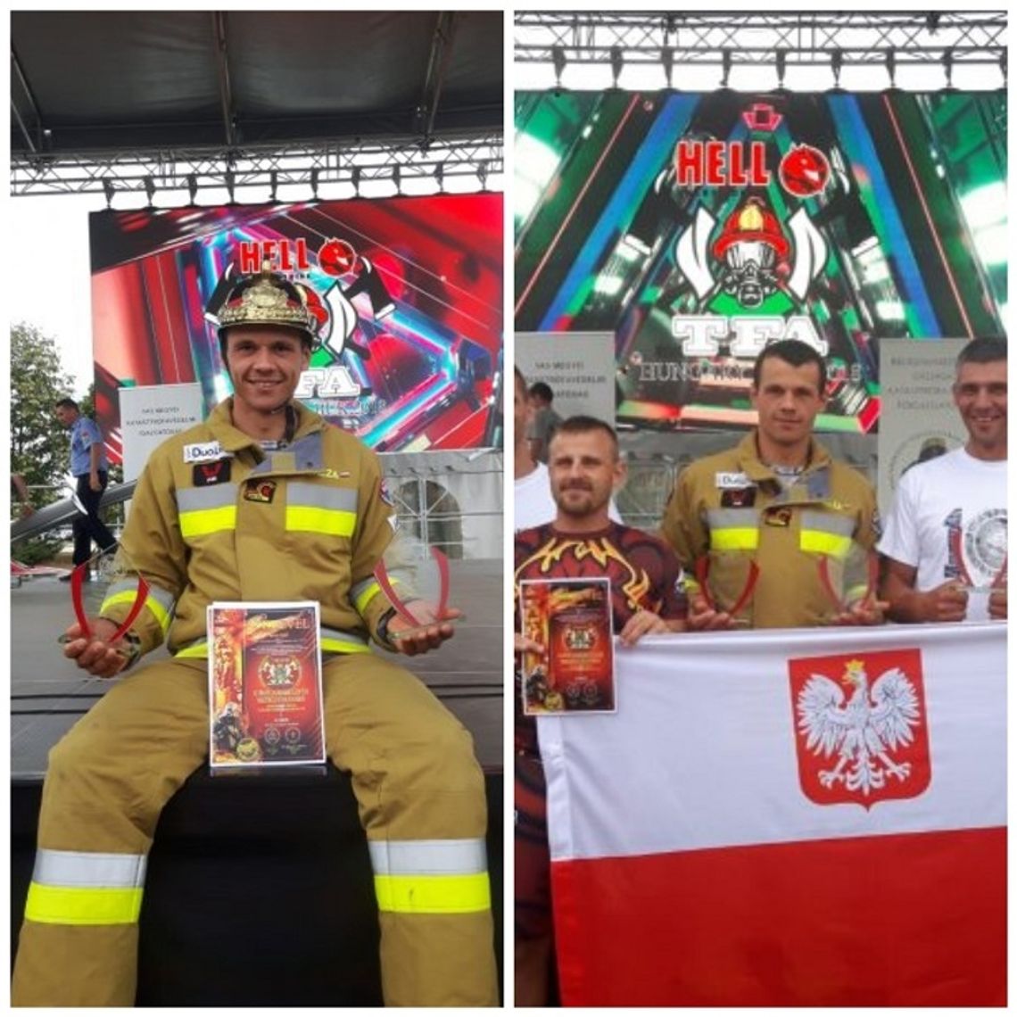 Chełm: Nasz strażak najlepszy w Europie! Rafał Bereza zdobył kolejny tytuł