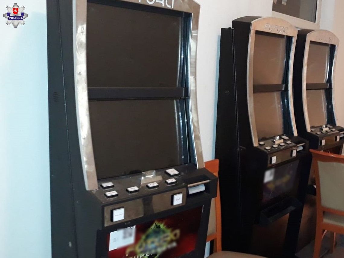 Chełm: Nielegalne automaty w nieczynnej stacji paliw