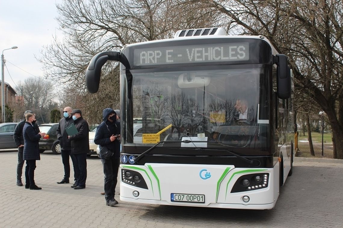 Chełm: Pierwszy autobus elektryczny rozpoczął jazdy testowe