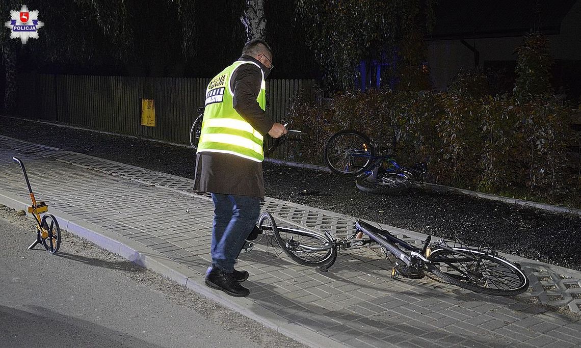 Chełm: Pijany potrącił dwoje rowerzystów i chciał uciec z miejsca wypadku