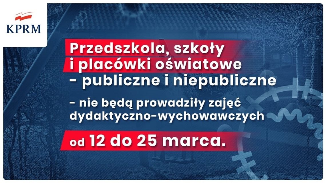 Chełm: Placówki oświatowe zamknięte na dwa tygodnie