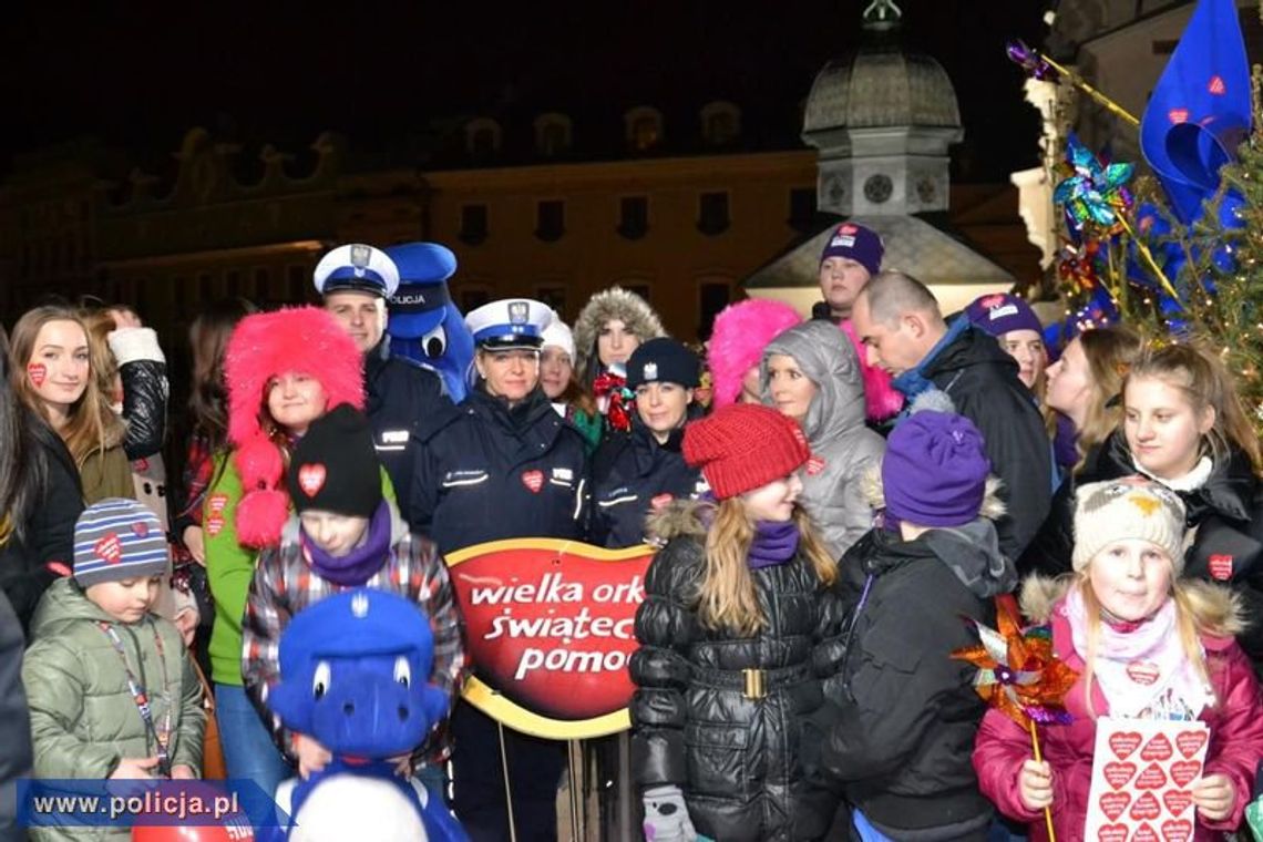 Chełm: Policjanci będą pilnować porządku podczas 28. Finału Wielkiej Orkiestry Świątecznej Pomocy