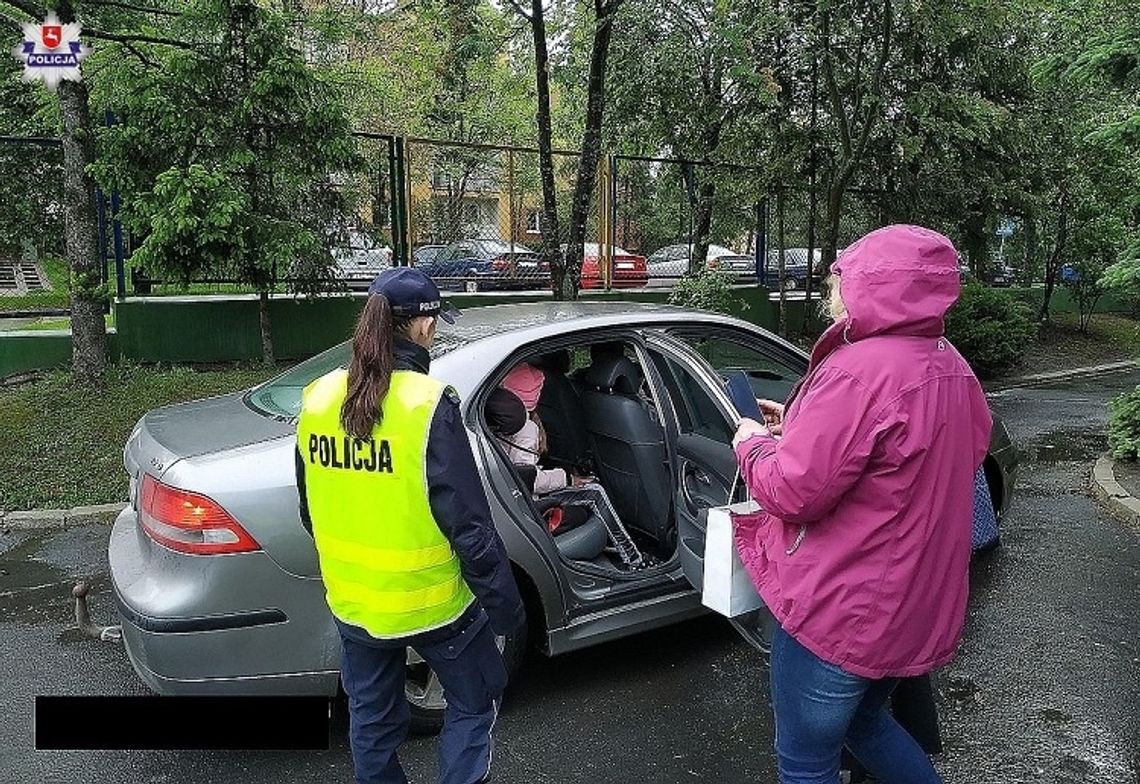 Chełm: Policjanci sprawdzali, jak przewozimy dzieci do przedszkoli