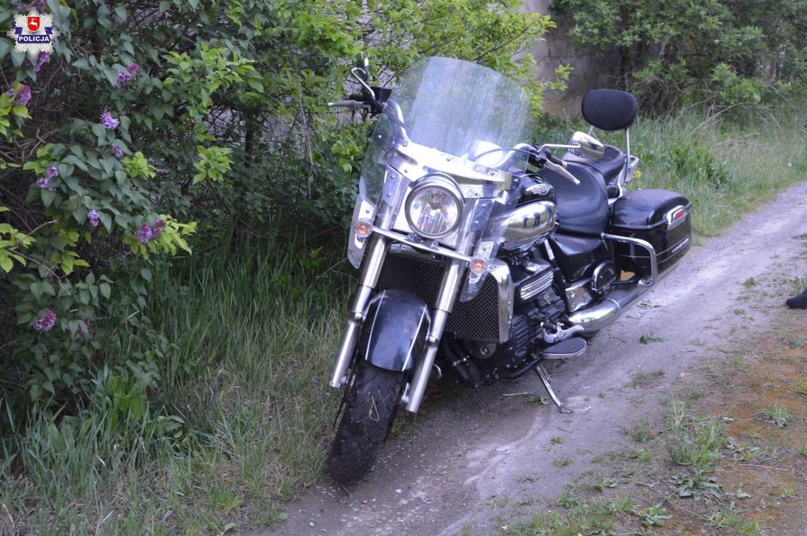 Chełm: Policjanci zatrzymali złodziei motocykla i odzyskali pojazd
