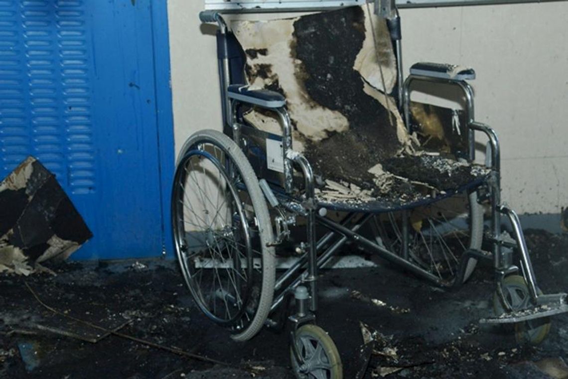 Chełm: Pożar w szpitalu. Czworo sanitariuszy poszkodowanych
