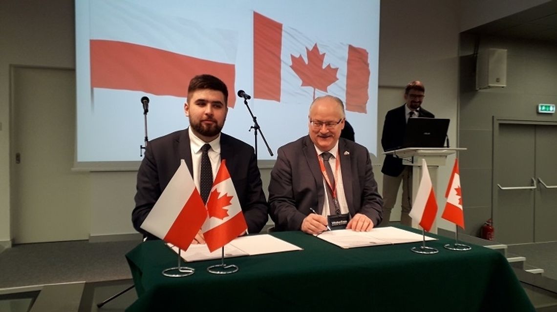 Chełm: Prezydent podpisał umowę o współpracy z Kanadyjczykami 