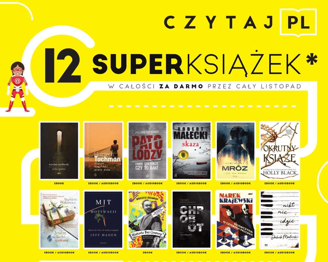 Chełm: Promuj czytelnictwo podczas akcji "Czytaj.pl"