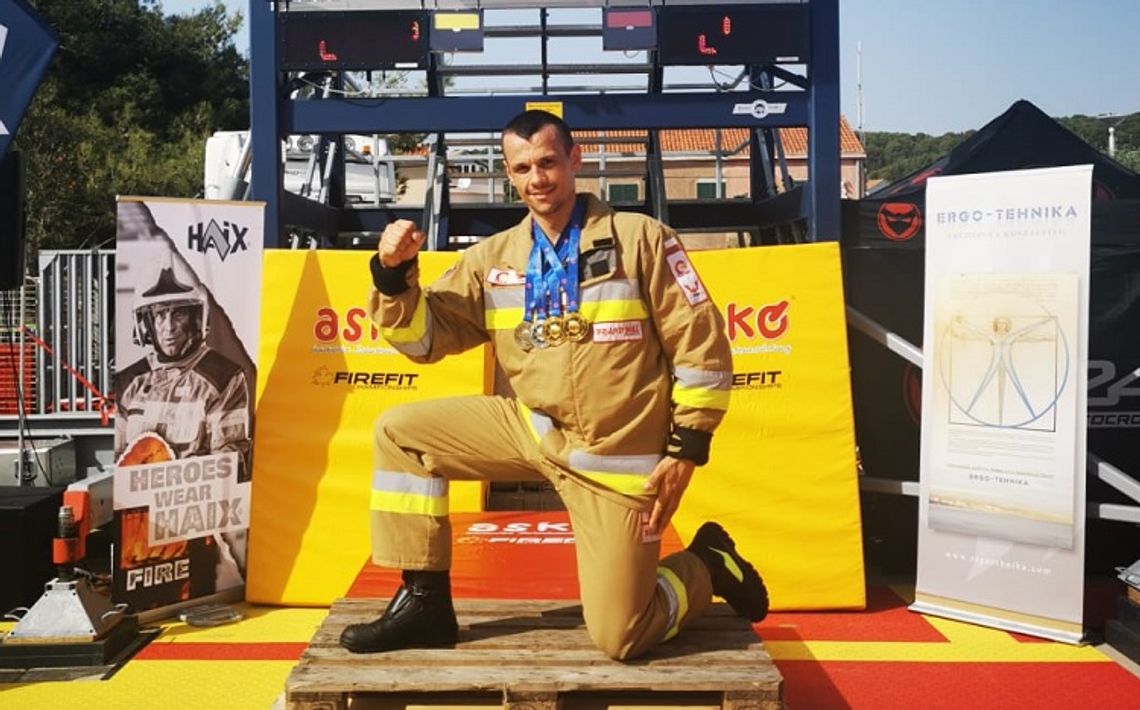 Chełm: Rafał Bereza na podium FireFit Championships