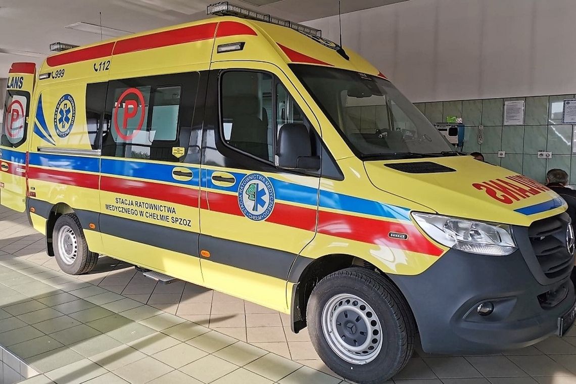 Chełm: Stacja Ratownictwa Medycznego ma nowy ambulans