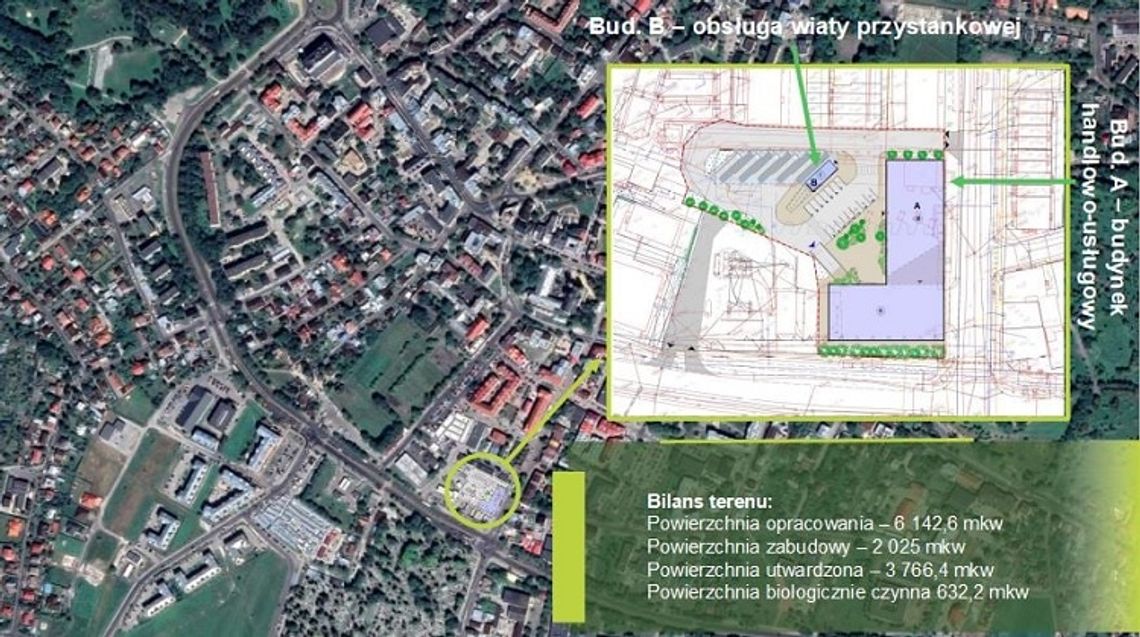 Chełm: Wstępna koncepcja zagospodarowania terenu Dworca PKS