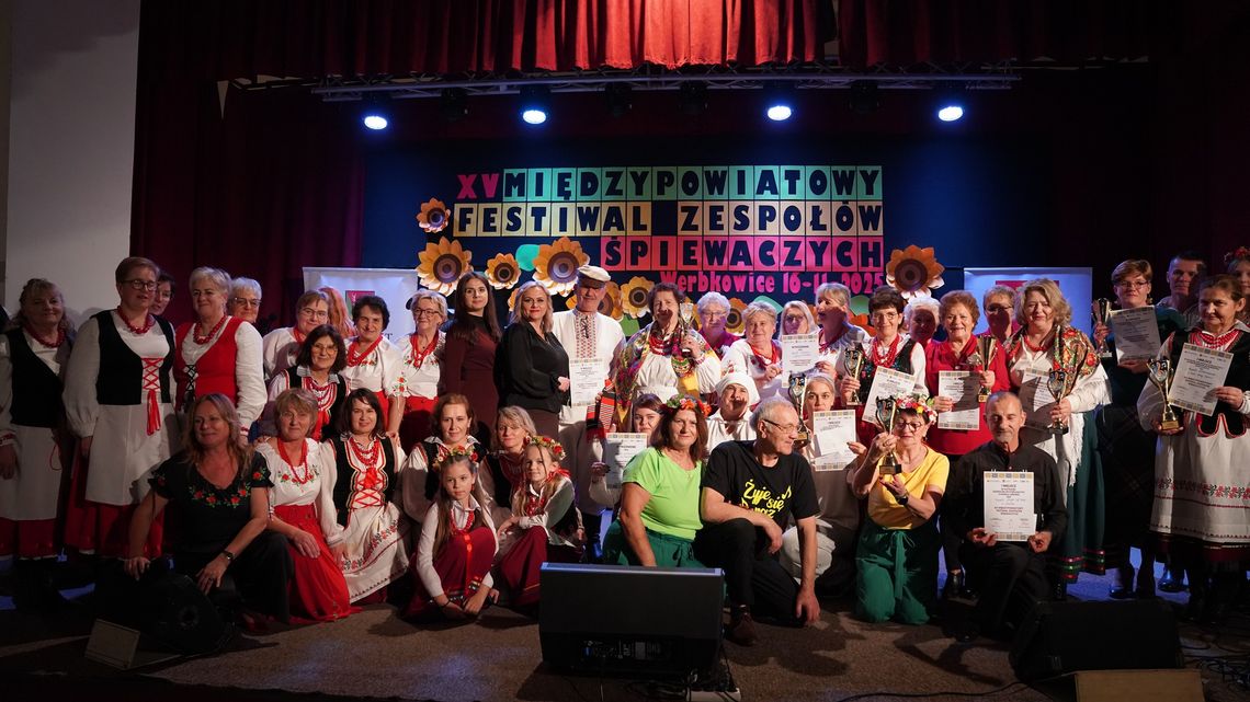 Dali popis w Werbkowicach na Międzypowiatowym Festiwalu Zespołów Śpiewaczych [WYNIKI, ZDJĘCIA]