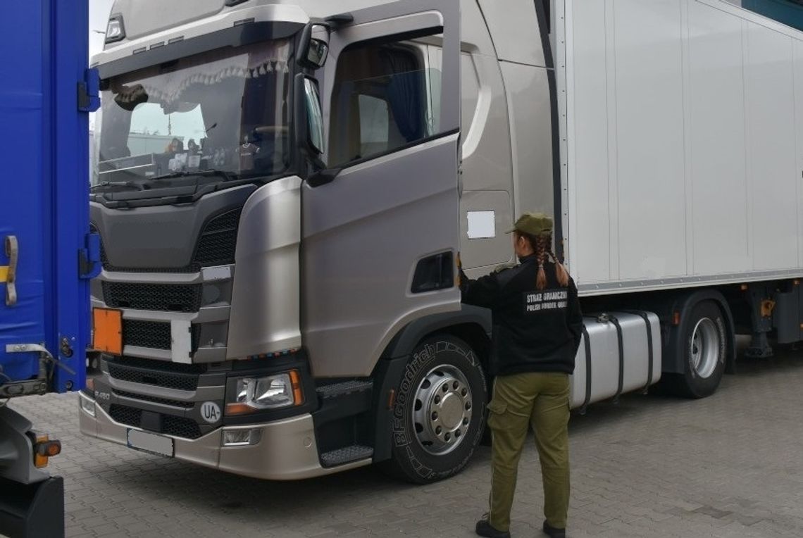 Dorohusk: Kierowca ciężarówki miał ponad 2,5 promila. Przekroczenie granicy udaremnili mu pogranicznicy