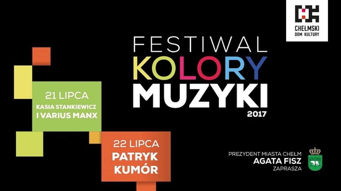 Festiwalowy weekend w Chełmie! Zagrają Varius Manx oraz Patryk Kumór!