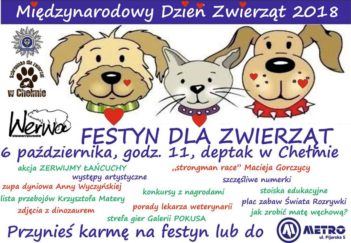 Festyn z okazji Międzynarodowego Dnia Zwierząt