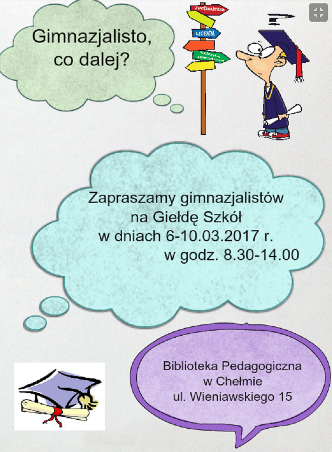 Giełda Szkół w Bibliotece Pedagogicznej w Chełmie