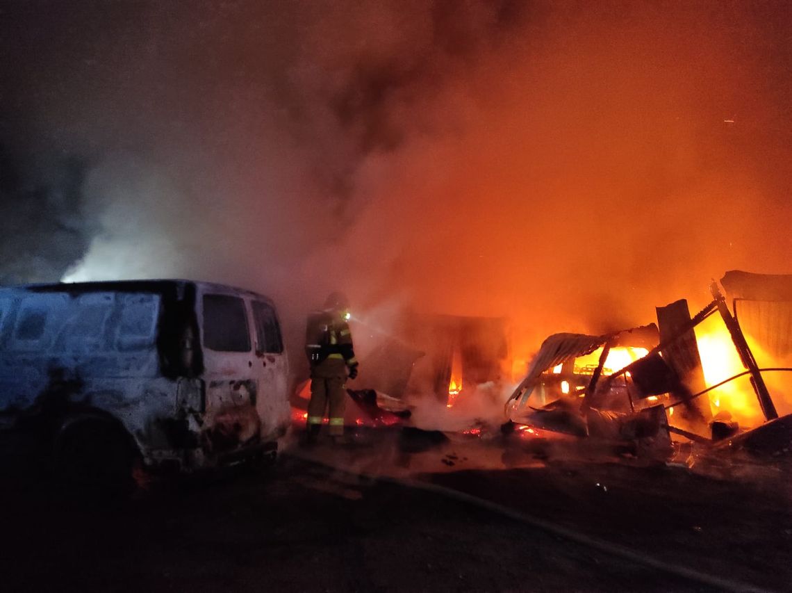 Gm. Białopole: Pożar w Raciborowicach - właściciel podejrzewa podpalenie