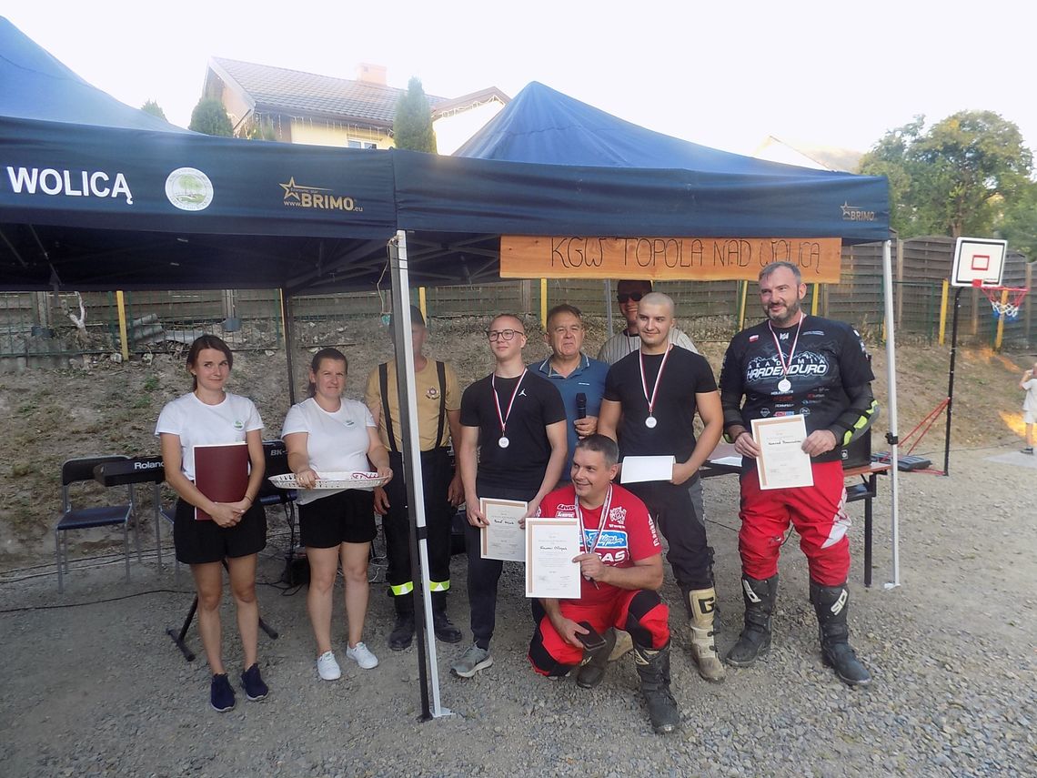 Gm. Izbica. Pożegnanie wakacji w Topoli. Była potańcówka i motocrossy [ZDJĘCIA]