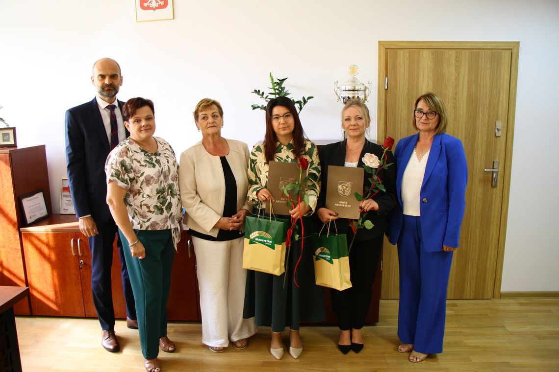 Gm. Krasnystaw. Awans zawodowy nauczycielek