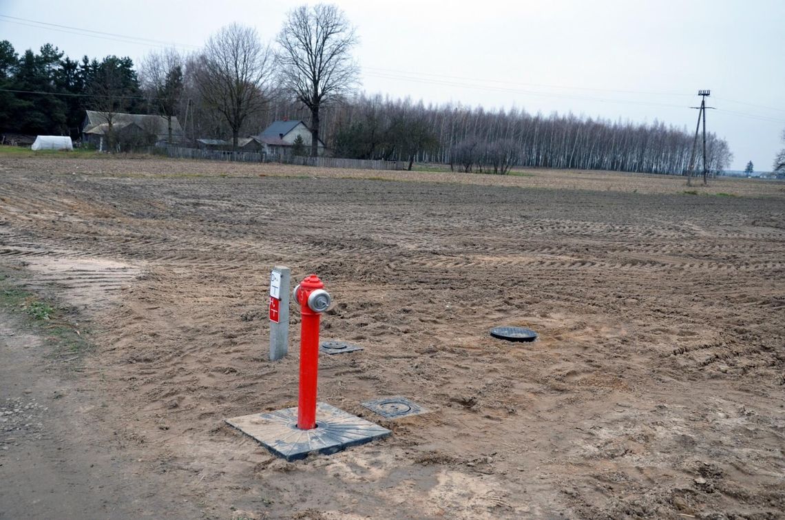 Gm. Żmudź. Wodociąg gotowy. Mieszkańcy Syczowa mogą odetchnąć z ulgą.