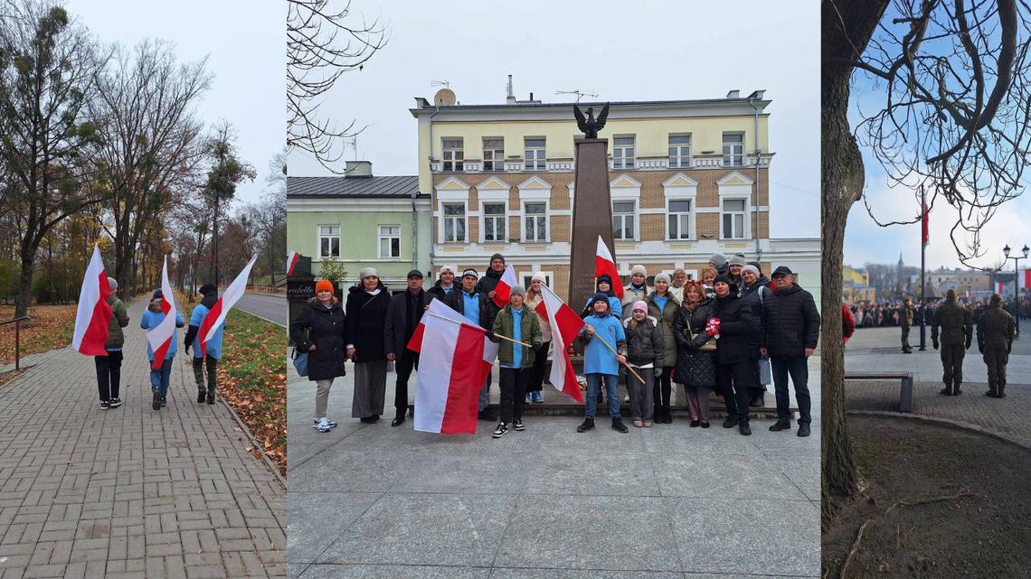 Goście Radia Bon Ton  - uczestnicy obchodów Święta Niepodległości