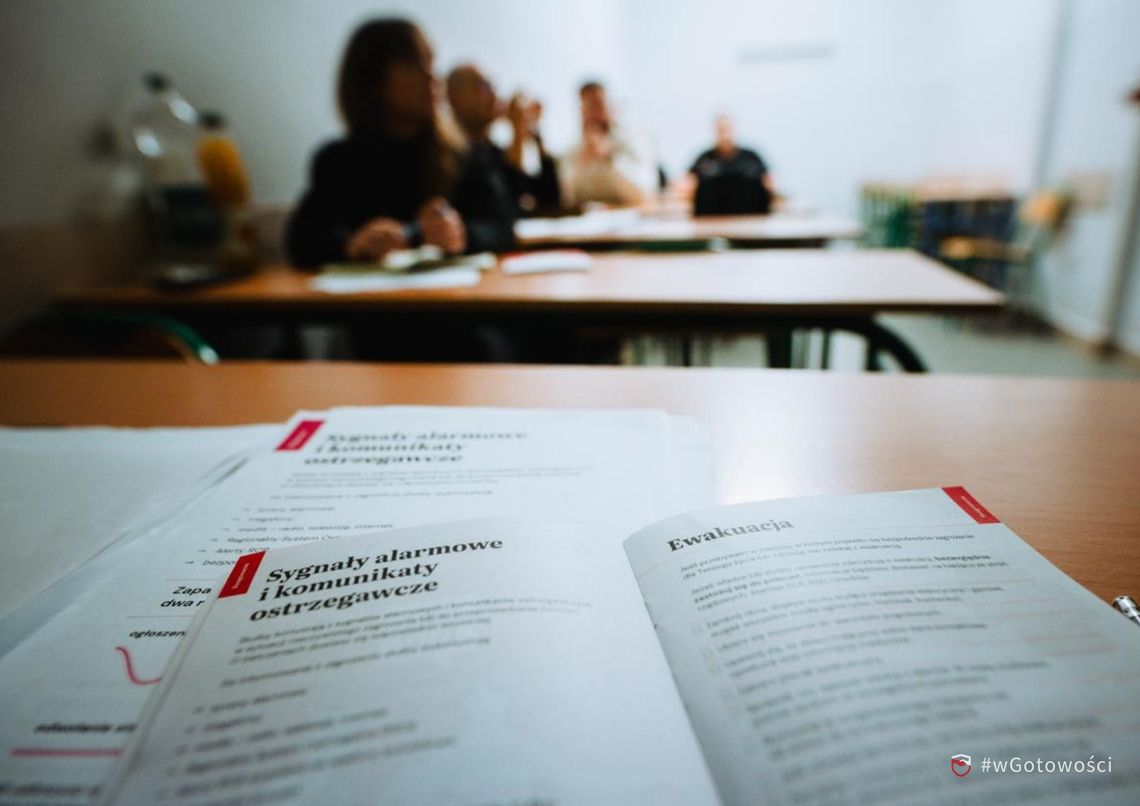 Na zdjęciu realizacja szkoleń wGotowości