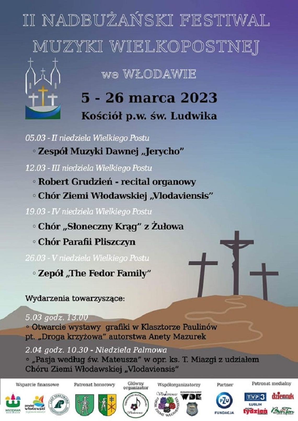 II Nadbużański Festiwal Muzyki Wielkopostnej - inauguracja 5 marca