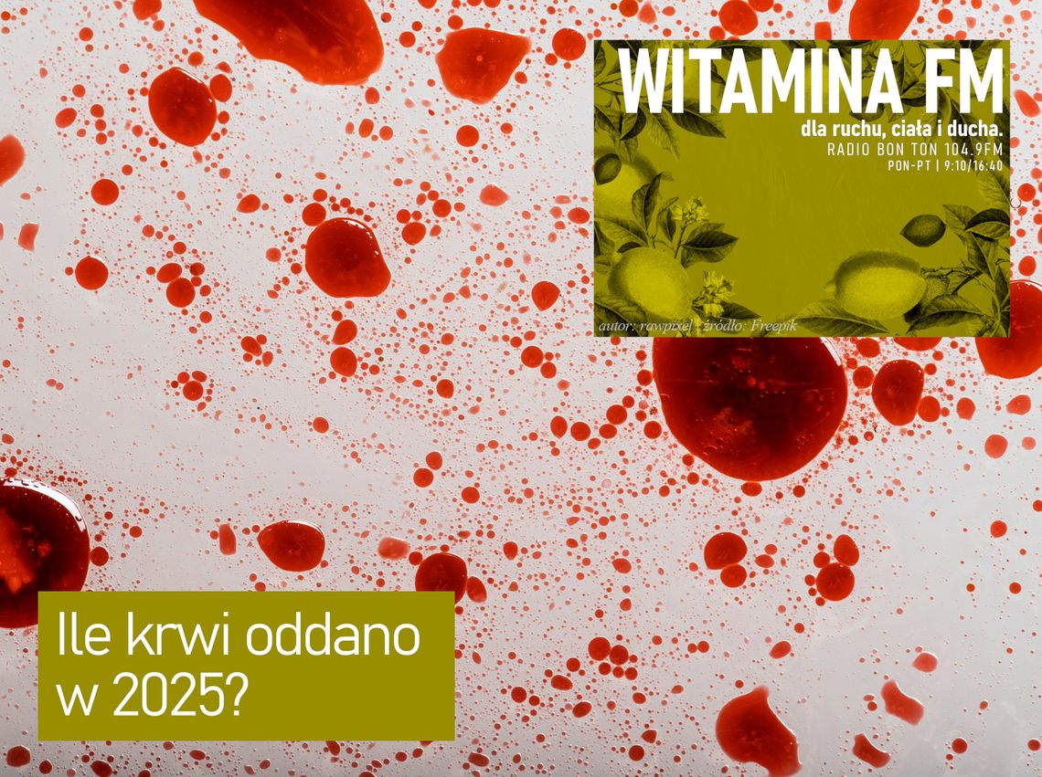 Ile krwi oddano w 2025? - Witamina FM Ile krwi oddano w 2025? - Witamina FM