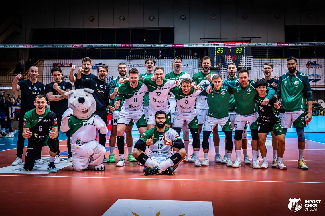 InPost ChKS Chełm zdobywa cenne punkty w PlusLidze InPost ChKS Chełm zdobywa cenne punkty w PlusLidze