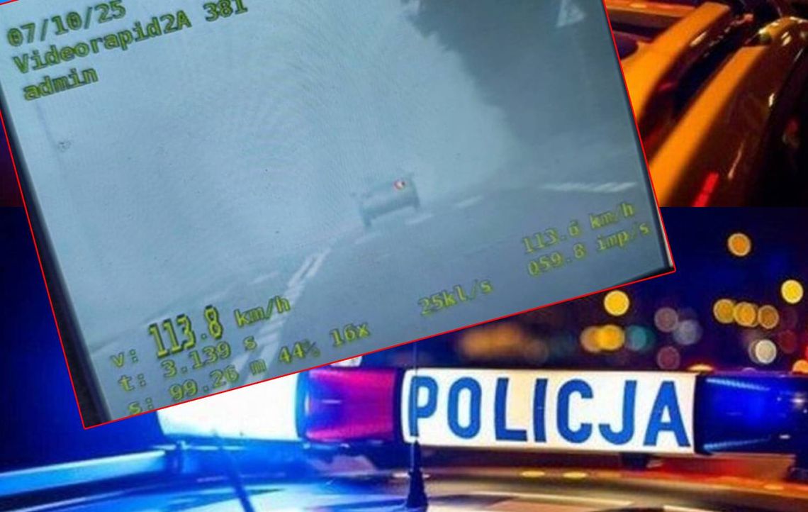 Jechał za szybko i wyprzedzał na skrzyżowaniu. Taki mandat zapamięta do końca życia