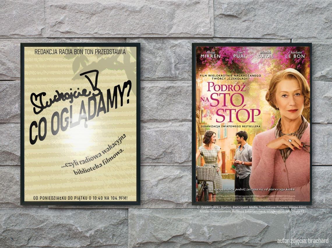 Kadrowa Karta Dań | Podróż na sto stóp (2014) | SŁUCHAJCIE! CO OGLĄDAMY?