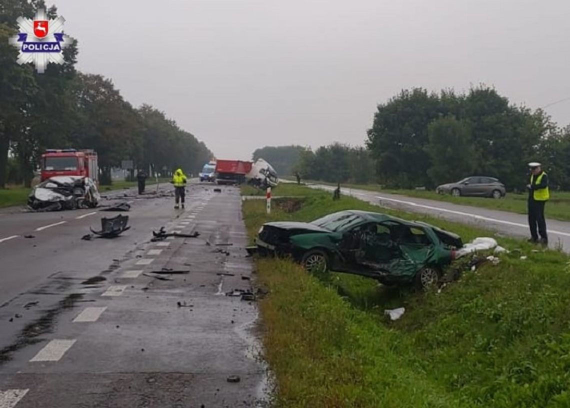 Kierowca z powiatu chełmskiego zginął na DK-12