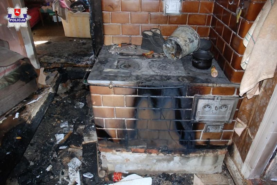 Krasnystaw: 91-latka zginęła w pożarze domu