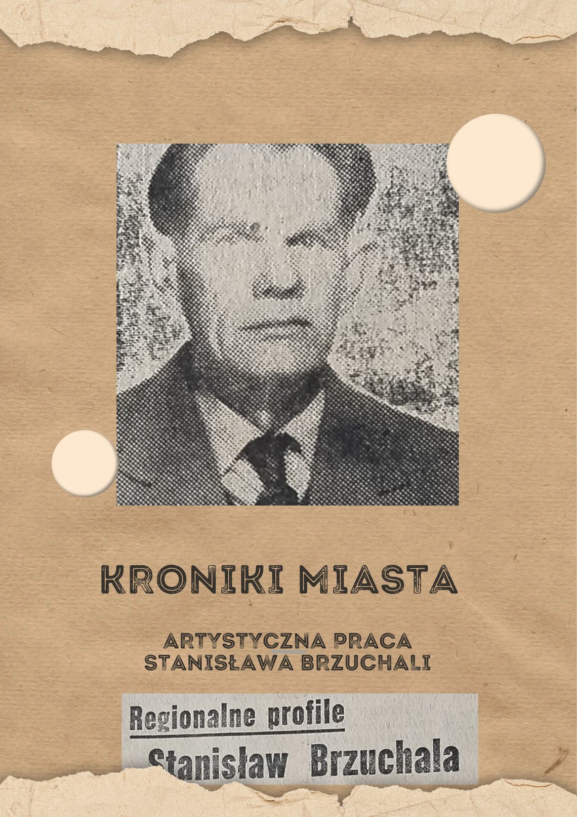 Kroniki miasta. Artystyczna praca Stanisława Brzuchali z kolonii Putnowice