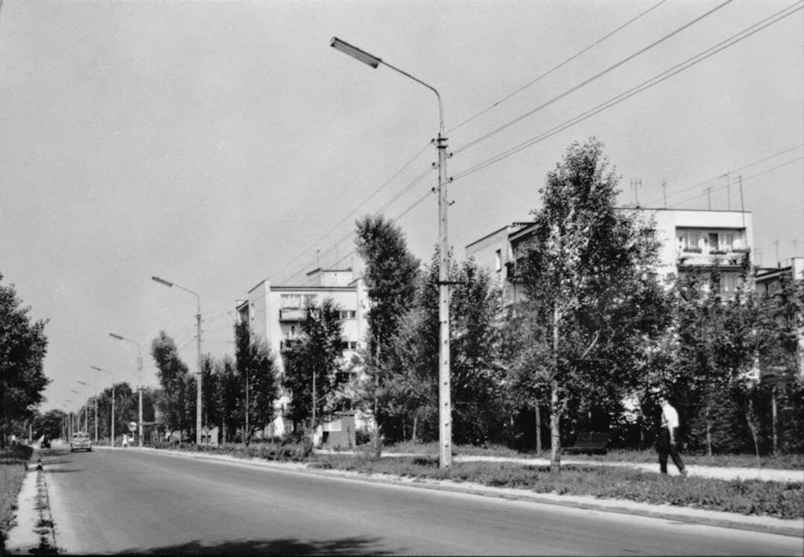 Okolice Stadionu PKWN w Chełmie w latach 1965-1970