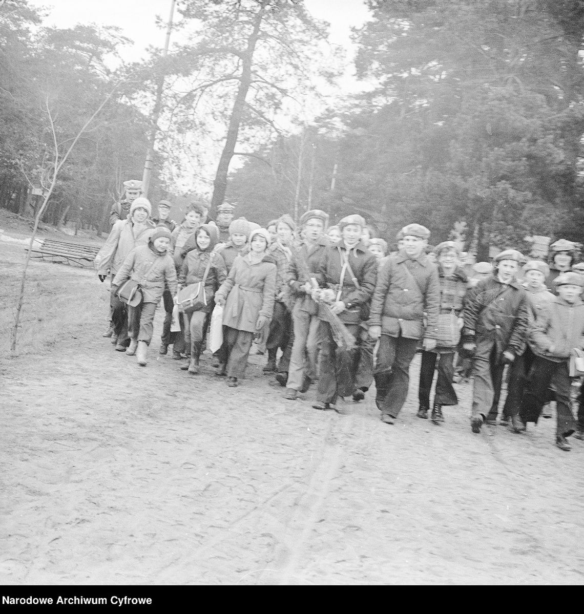 W Polsce w latach 70-tych rosła aktywność harcerska