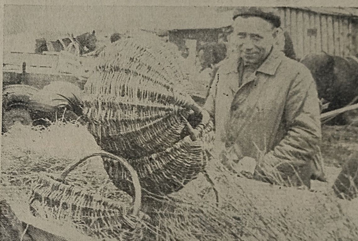 Stanisław Bondar i jego wikliniarskie wyroby