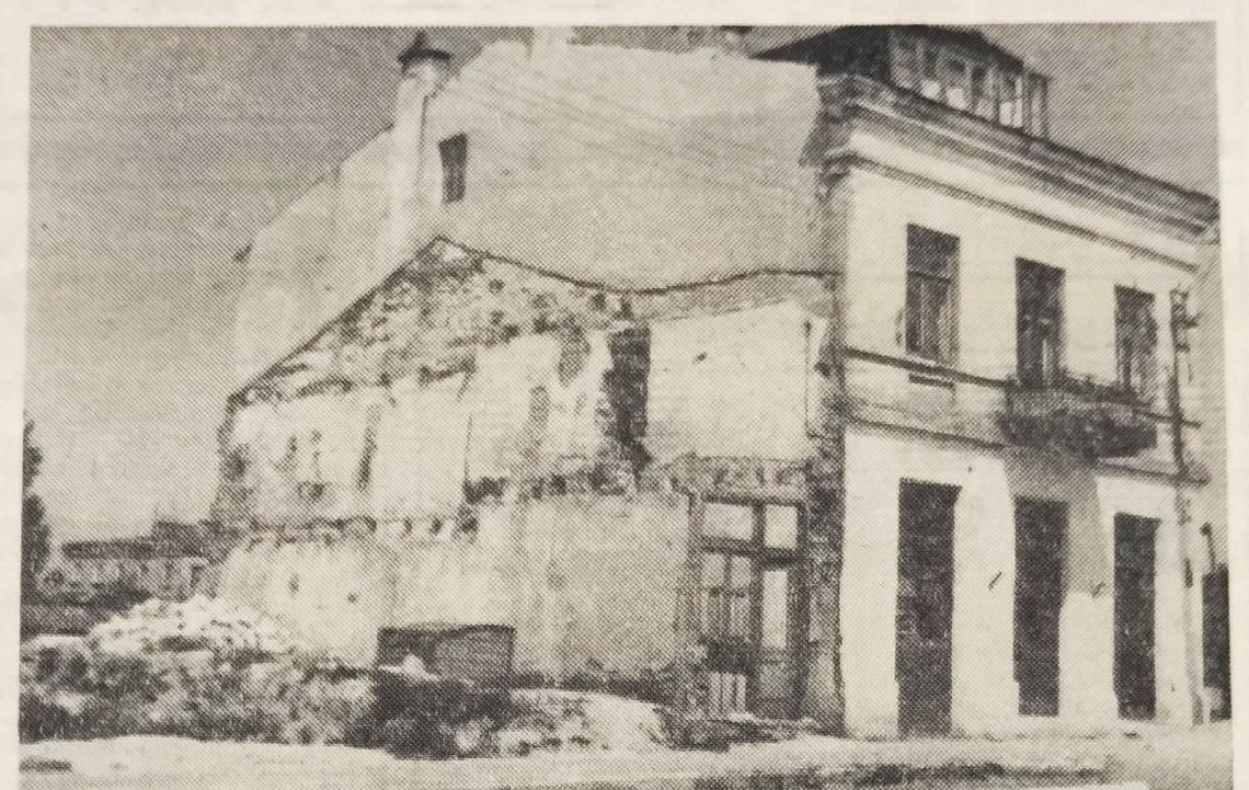 Kroniki miasta. Ruina w centrum Chełma. Podejście do miejskich porządków w 1970 roku. Kroniki miasta. Ruina w centrum Chełma. Podejście do miejskich porządków w 1970 roku.