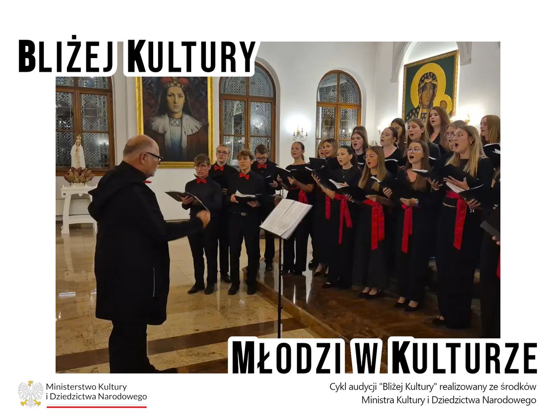Krzysztof Olejniczak o dyrygowaniu chórem Rapsodia | Bliżej Kultury. Młodzi w Kulturze