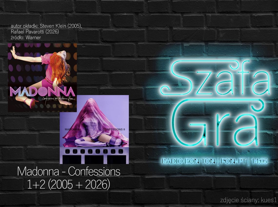 Madonna - Confessions 1+2 (2005 + 2026) | SZAFA GRA Madonna - Confessions 1+2 (2005 + 2026) | SZAFA GRA