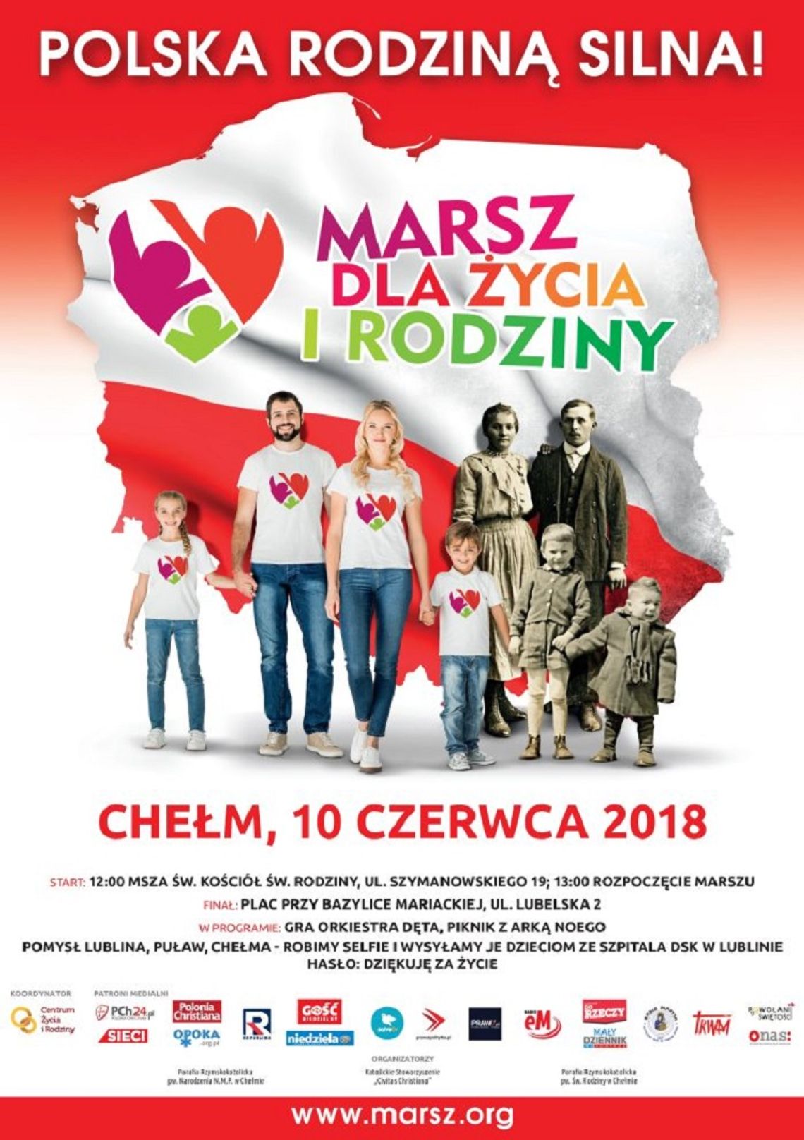 Marsz dla Życia i Rodziny - Dziękuję, że żyję