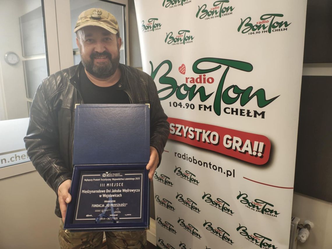 Nagroda dla Dni Jakuba Wędrowycza! Przepis na sukces zdradza Marek Farfos Nagroda dla Dni Jakuba Wędrowycza! Przepis na sukces zdradza Marek Farfos